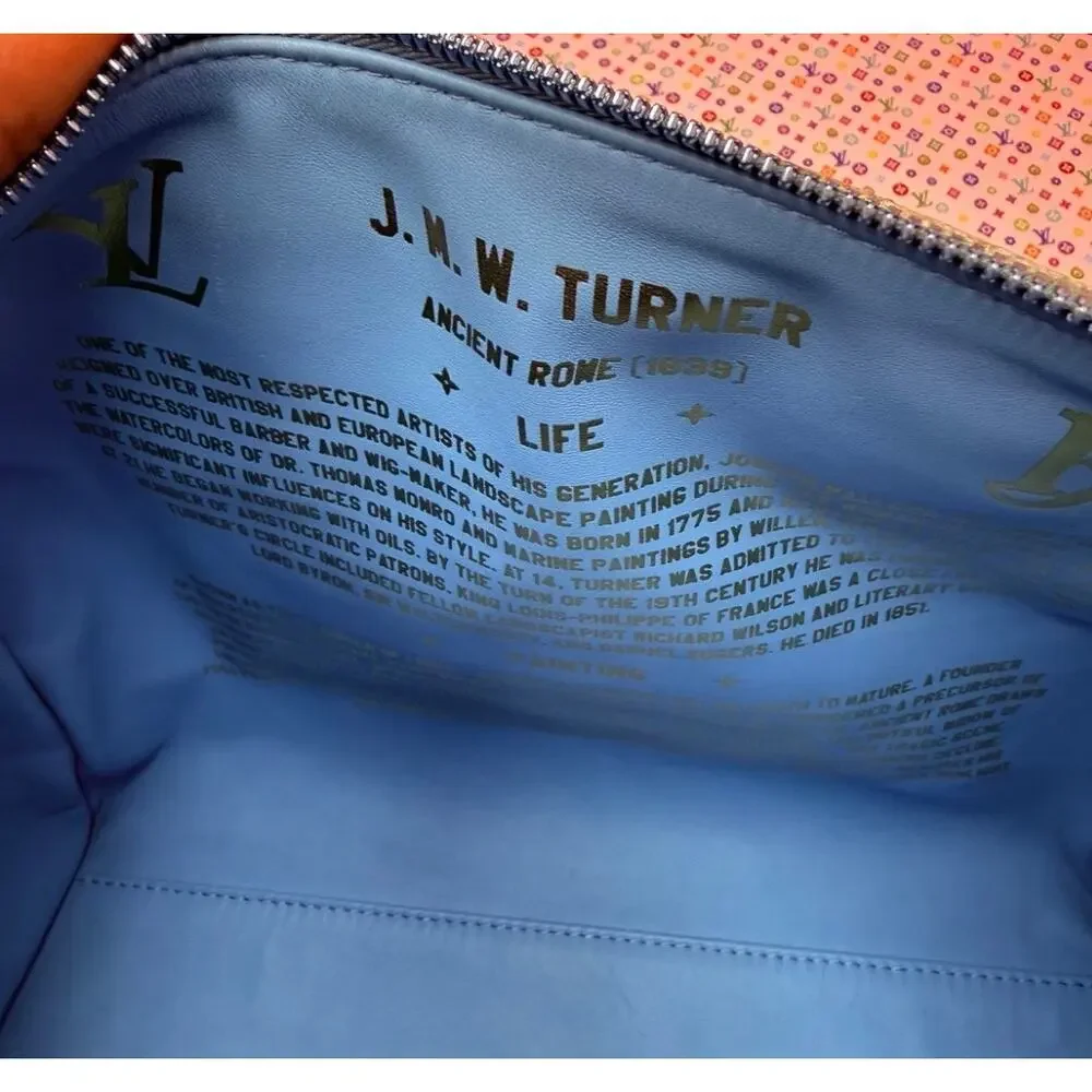 Louis Vuitton Speedy 30 Turner Masters Collection by Jeff Koons NWB - Picture 15 of 16